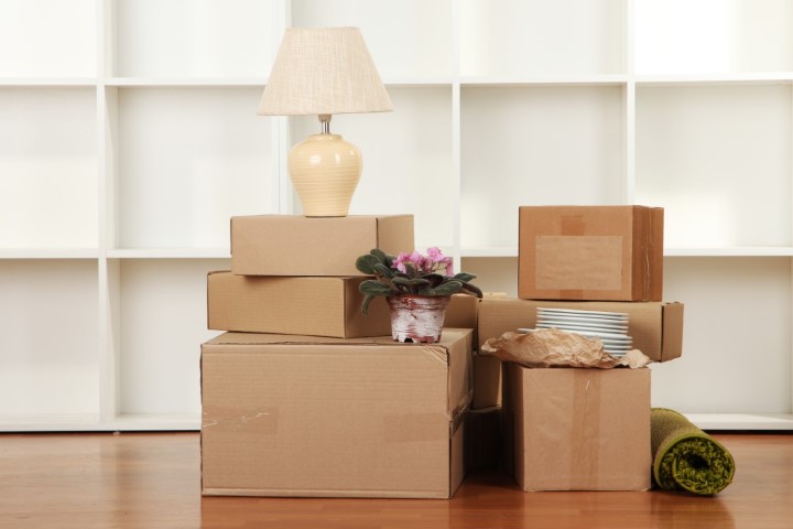 Packen für die Übersiedlung - Was ist denn in der Kiste?